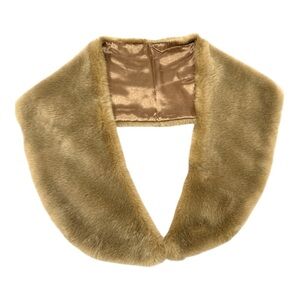 Vintage-style faux fur stole Rich Honey Blonde 7x47